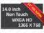 HP pn N43568-001 HD LCD Screen 30 pin Matte LED Display