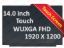 Acer A14-52MT LCD LED 14" Touch WUXGA IPS laptop screen replacement display
