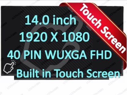 14" 5D11J53859 5D11D69019 LED LCD Touch Screen Display FHD 1920x1080 40Pin 60 Hz