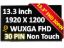 Led Lcd Screen For Lenovo ThinkPad L13 Gen 3 Laptops 13.3" 1920x1200