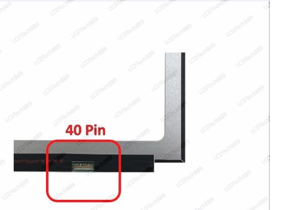 B156XTK02.1 15.6" HD For LED LCD Display Touch Screen Digitizer Narrow 40pin