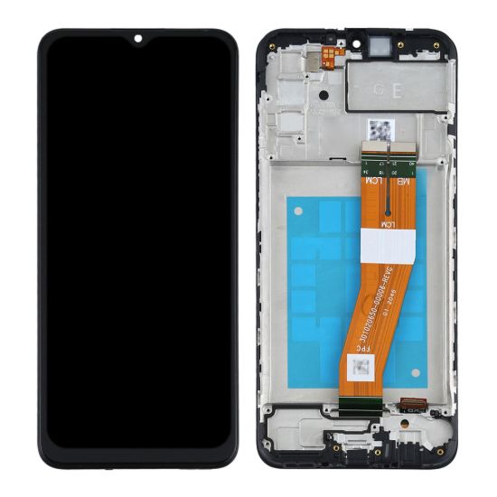 For Samsung Galaxy A02s A025 Display Assembly with Frame