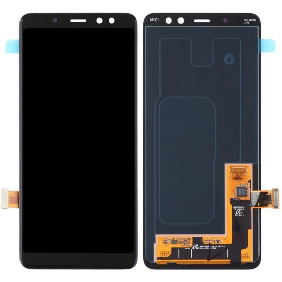 For Samsung Galaxy A8 2018 A530 AMOLED Display Assembly with Frame - Gold