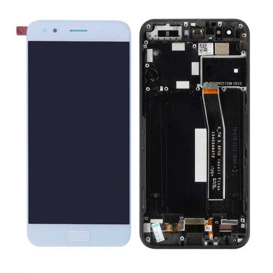 For ASUS Zenfone 4 ZE554KL Display with Frame - White