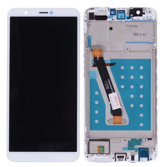 For Huawei P smart Enjoy 7S Display with Frame - White