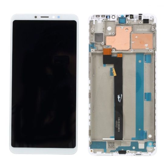 For Xiaomi Mi Max 3 Max3 Display Assembly with Frame - White