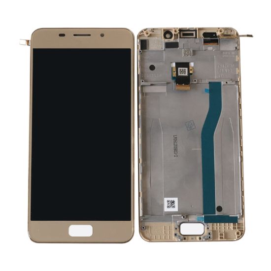 For ASUS Zenfone 3S Max ZC521TL Display with Frame - Gold