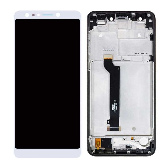 For ASUS Zenfone 5 Lite 2018 5Q ZC600KL Display with Frame - White