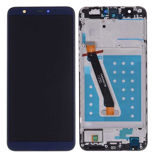 For Huawei P smart Enjoy 7S Display with Frame - Blue