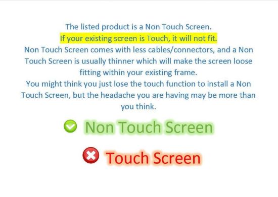 Toshiba Satellite L55-A5184 L55-B5294 HD LCD Screen 40 pin Glossy LED Display