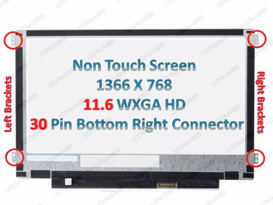 11.6 EDP LED LCD Screen for Acer Aspire Cloudbook 11 AO1-132-C3T3 NX.SHPAA.001