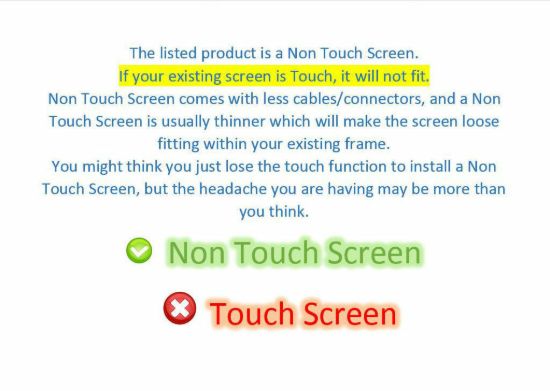 Sony Vaio PCG-61112L Laptop LCD Screen 14.0" WXGA HD LED(Compatible Replacement)