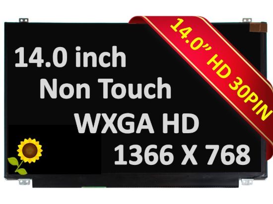 14" WUXGA eDP laptop LED LCD Screen for HP 14-AK040NR 14-AK039WM Replacement