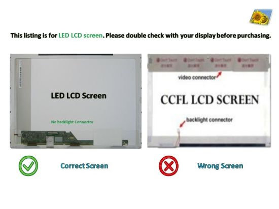 B156XTN02.0 LCD Screen Glossy HD 1366x768 Display 15.6"