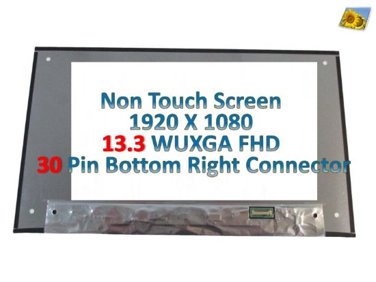 New 13.3" WUXGA FHD Laptop LED LCD Screen for Dell 4PFV0 04PFV0 display