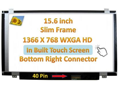 NEW 15.6" Dell Inspiron I3583-3867BLK Touch Screen+Digitizer HD LCD LED Display