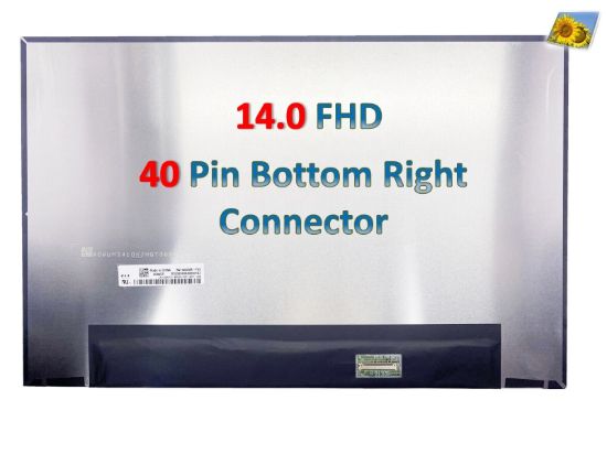 460.0TT03.0001 Panel for HP 9P989UA#ABA LCD LED Touch Screen 14" FHD 40 pins New