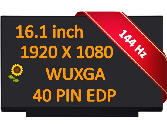 NV161FHM-NX1 Non-Touch Led Lcd Screen 16.1" FHD 40 Pin IPS 144Hz