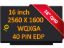 NE160QDM-NZD P05507-L61 LCD LED Screen 16" 2560x1600 Non-Touch 40 pins Display