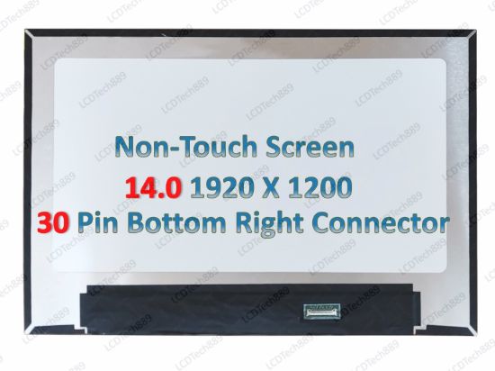 14" LED LCD Screen 30 pin Display Panel for Dell Pro 14 Plus PB14250S 1920x1200