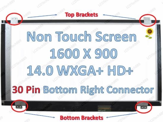 Lenovo FRU SD10A09762 LCD Screen Replacement for Laptop New LED HD+ 14"
