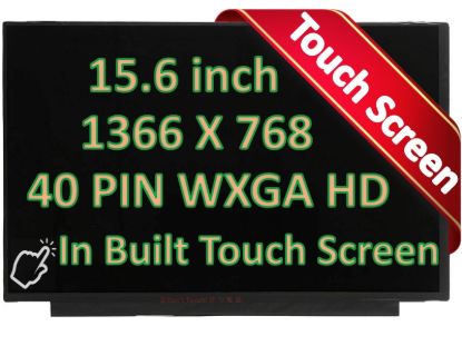 HP 15-fc0099nr B8QH8UA LCD LED Touch Screen 15.6" HD Touch 40 pins Display New