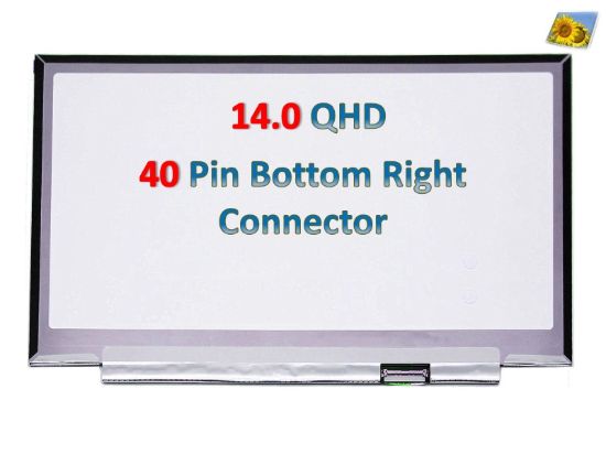 WQHD IPS LED LCD Screen Panel Display B140QAN02.3 FRU 00NY681 40 pins Non-Touch