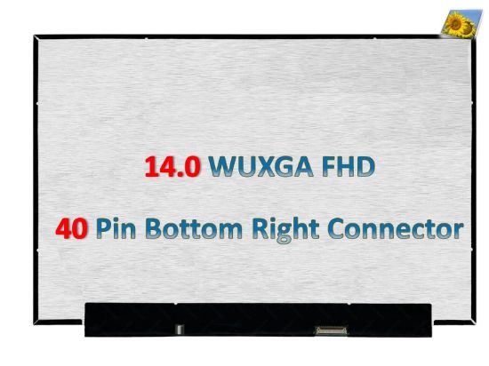 NE140WUM-NX1 V18.0 40 Pin IPS LCD Screen replacement 14.0" 1920x1200 EDP