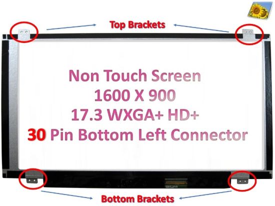 17.3" HP 17-by3067st laptop LED LCD Non-Touch Screen HD+ 1600x900 Display New