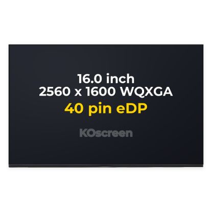 16" 2560x1600 WQXGA 240Hz 40 pin eDP screen for Lenovo Legion Pro 5 16IRX8