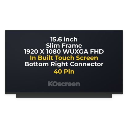 HP Pavilion 15-CS0008CA LCD LED Touch Screen 15.6" FHD Display + Digitizer New - front