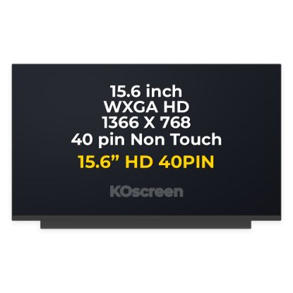 HP Pavilion 15-B168CA 15-F039WM 15.6" WXGA HD laptop LED LCD screen - non-touch - front