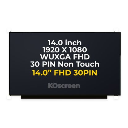 HP p/n L44012-J91 L44012-J92 14" WUXGA FHD IPS Laptop LED LCD Screen New - front