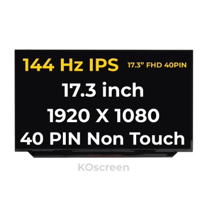 LCD Screen NV173FHM-NX4 V8.1 fit B173HAN04.0 fit B173HAN04.4 N173HCE-G33 C2 - front