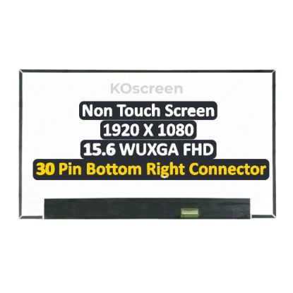 Lenovo 5D10Y75649 5D10Y75650 Non-Touch LCD LED Screen 15.6" FHD 1920x1080 30-Pin - front