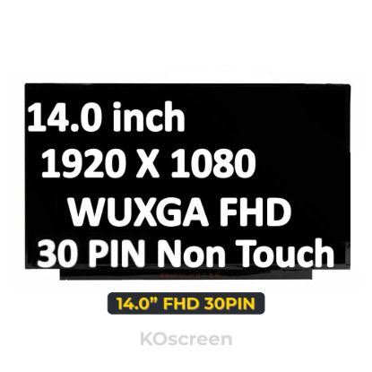 Lenovo FRU 5D11B81385 NT140FHM-N45 V8.1 IPS FHD 30pin LED LCD Screen - front