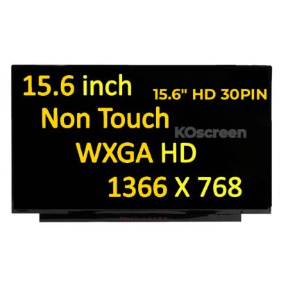 Screen for Lenovo FRU 5D10W73196 PN SD10W73197 30pin HD 1366x768 LCD LED Display - front