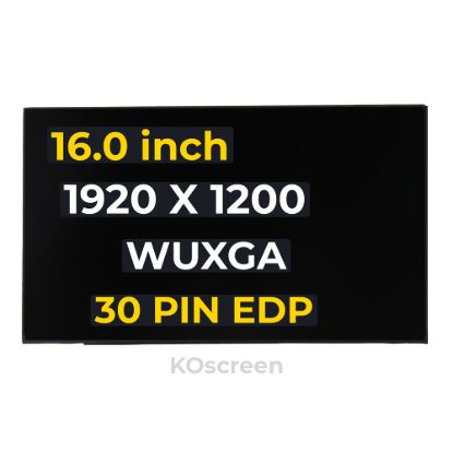 16.0" WUXGA LAPTOP LCD SCREEN f Lenovo thinkpad T16 Gen 1 21CH 21CJ non-touch - specifications