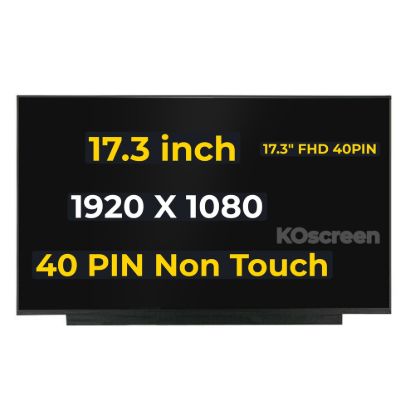 New Display for Asus 18010-17340200 LCD 17.3' FHD WV EDP 300HZ SHARP/LQ173M1JW04 - front