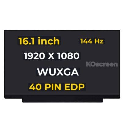 HP Victus 16-D0008CA 16-D0018CA 144Hz 40pin LCD Screen LED 16.1" FHD 1920x1080 - front