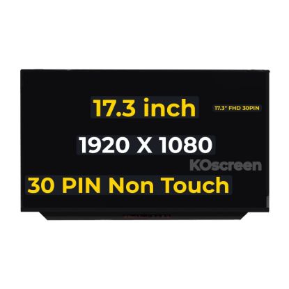 New Display NV173FHM-N49 17.3" FHD LCD LED Screen NV173FHM-N49 V8.0 Asus K712E - front