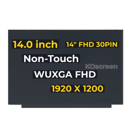 Lenovo 5D11K86990 14.0" 1920x1200 30 pin Replacement Panel Matrix Display - front